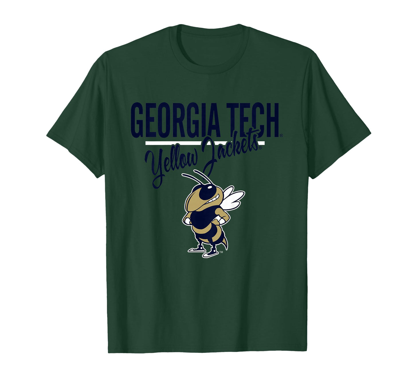 Kids Georgia Tech Yellow Jackets Kid's Mascot Gray T-Shirt