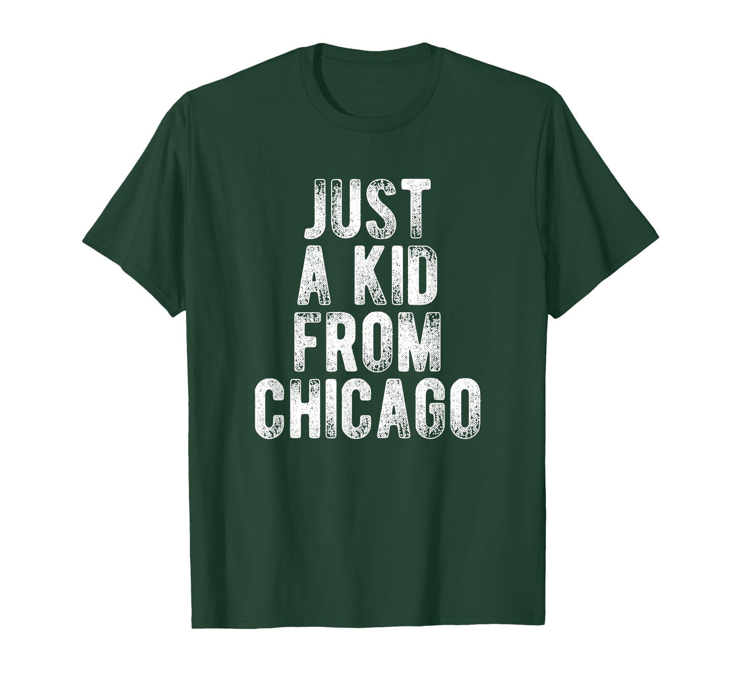Just A Kid From Chicago Retro Love Hometown Chicago T-Shirt
