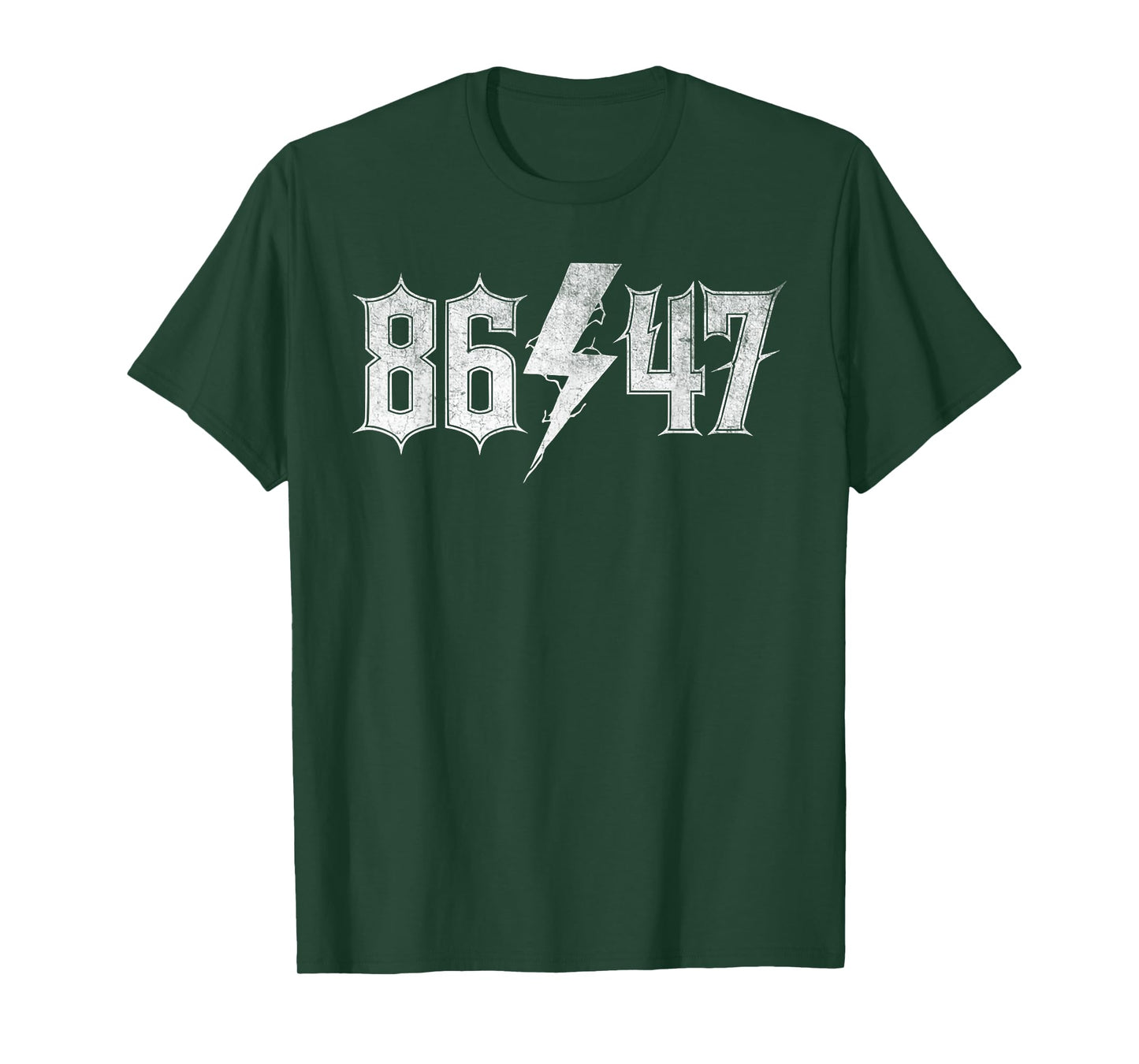Sarcastic 8647 Vintage 80s Style 86 47 Rock Music 8647 T-Shirt