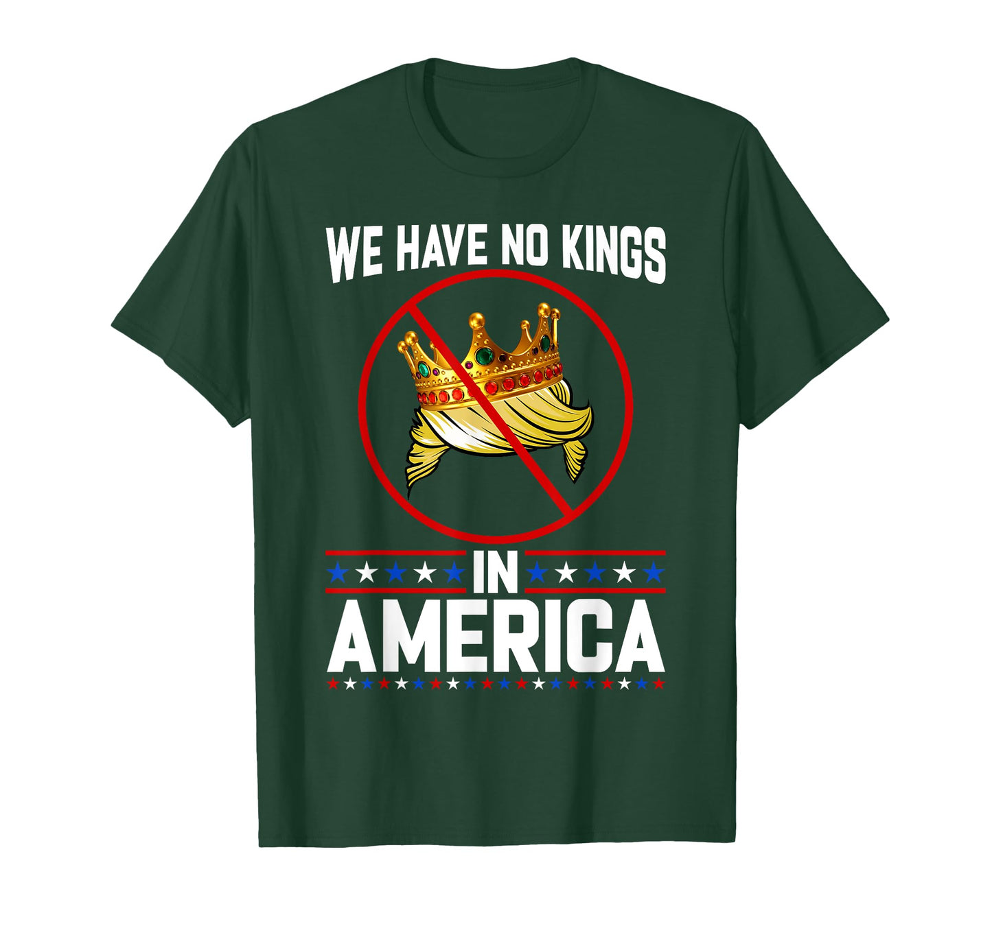 No Kings In America Save Democracy I Dissent Anti Trump T-Shirt