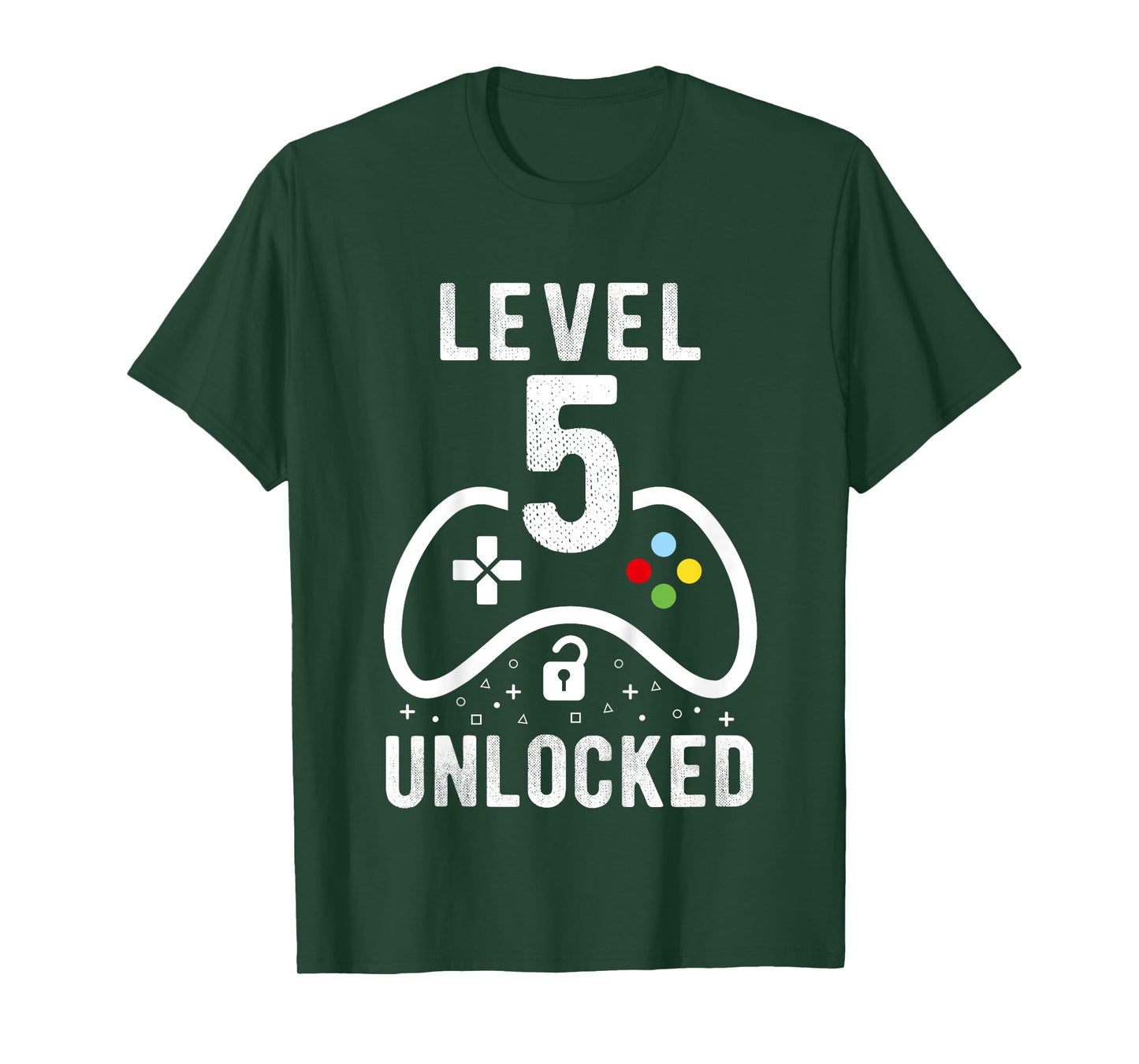 Level 5 Unlocked Video Game 5th Birthday Gift T-Shirt