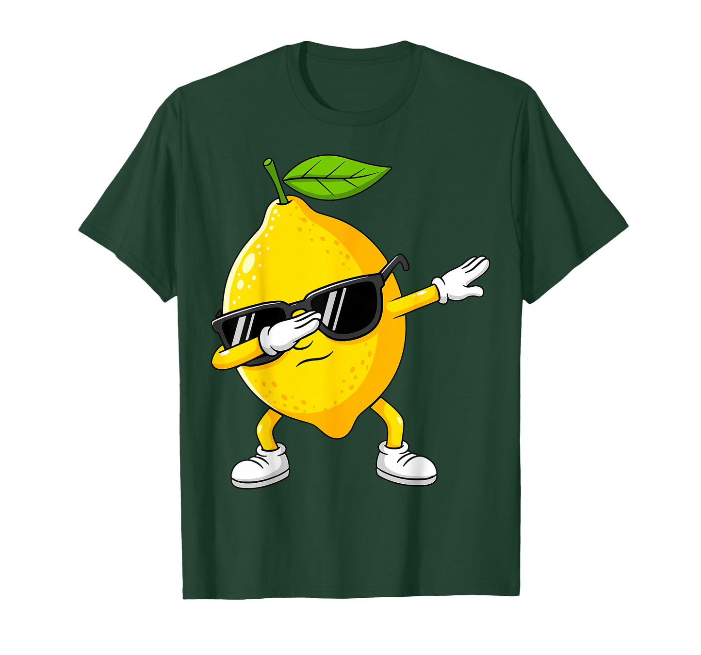 Dabbing Lemon Fruit with Sunglasses Lemon T-Shirt