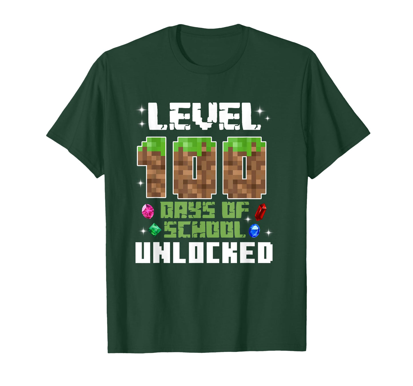 Level 100 Days Of School Unlocked Gamer Boy Kids Todler T-Shirt