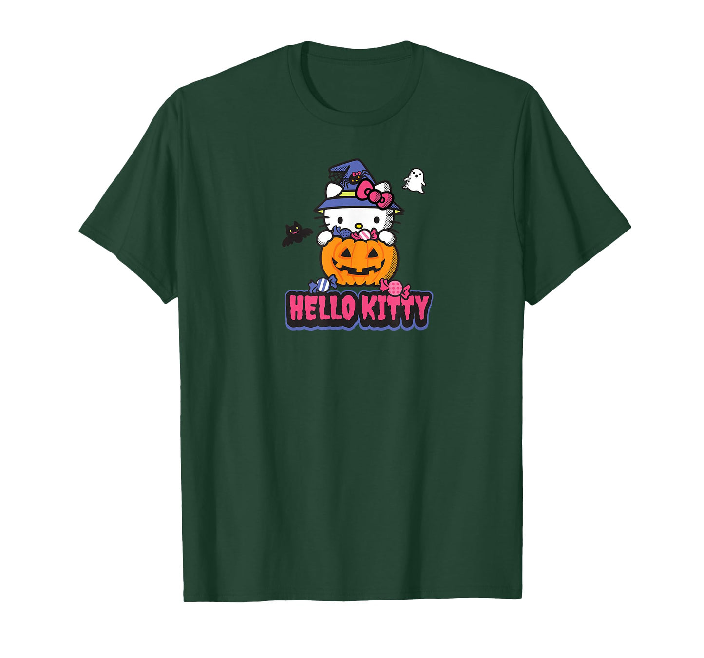 Hello Kitty Halloween Spooky Pumpkin T-Shirt