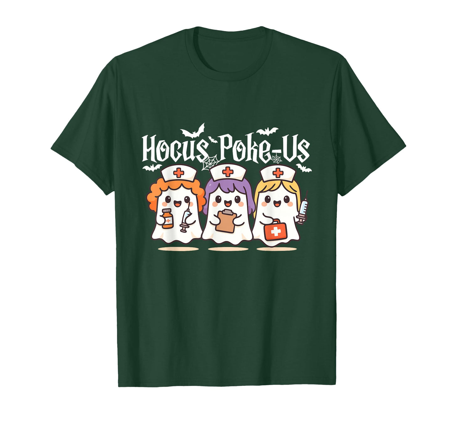 Hocus Poke-Us - Spooky Halloween Nurse Costume T-Shirt