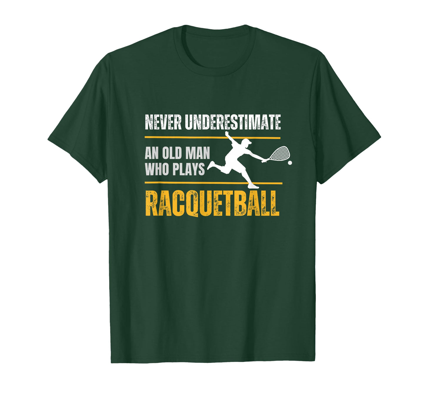 Funny Racquetball Shirt Men Racquetball Player T-Shirt
