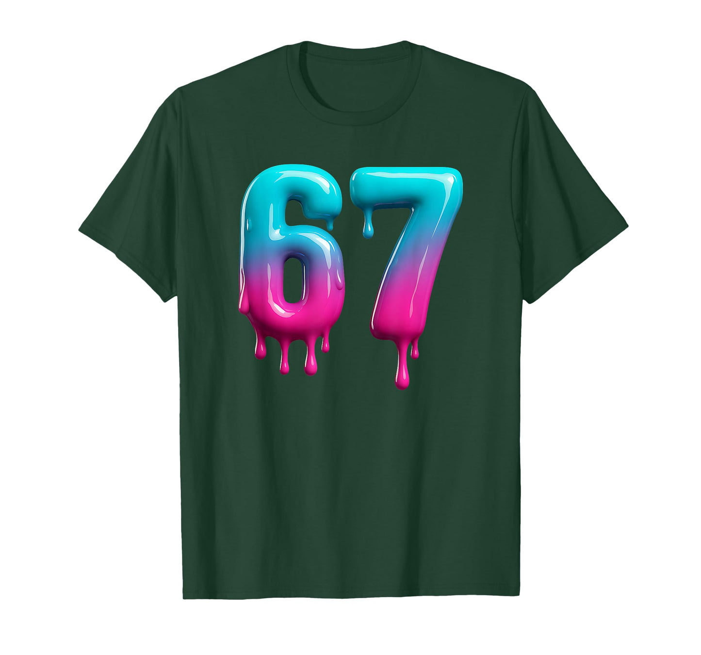 Six Seven 67 Meme for Gen Alpha Kids and Adults 6 7 T-Shirt