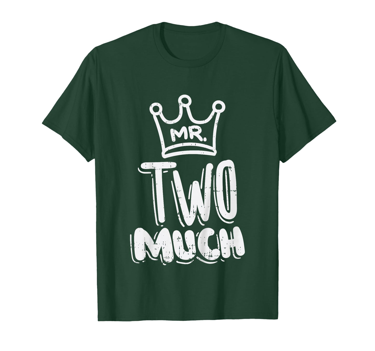 Kids Mr Two Much Fun Second 2nd Birthday Party Toddler Boys Gift T-Shirt