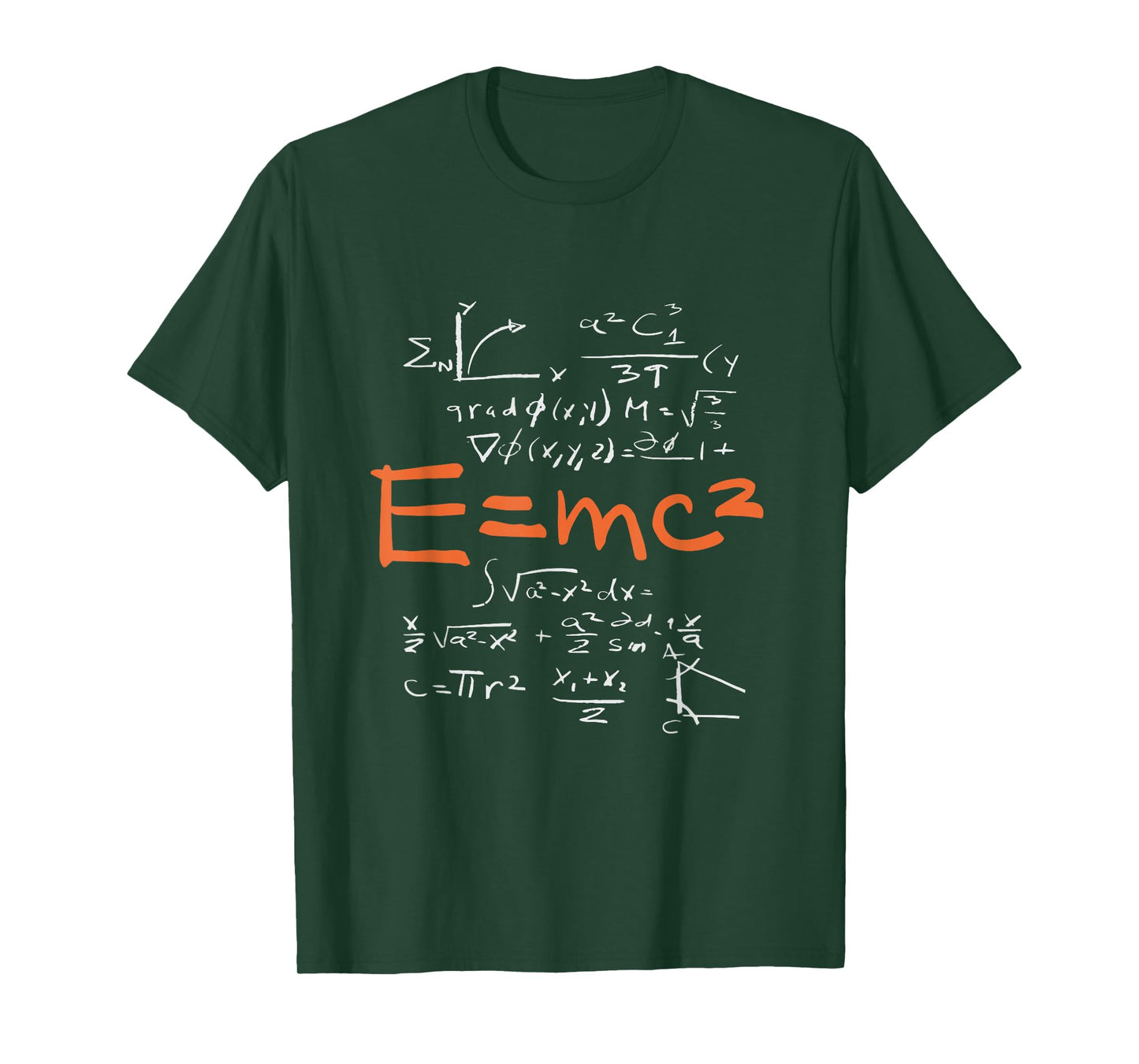 E=mc2 Science Equations Math Physics Formula Einstein Theory T-Shirt