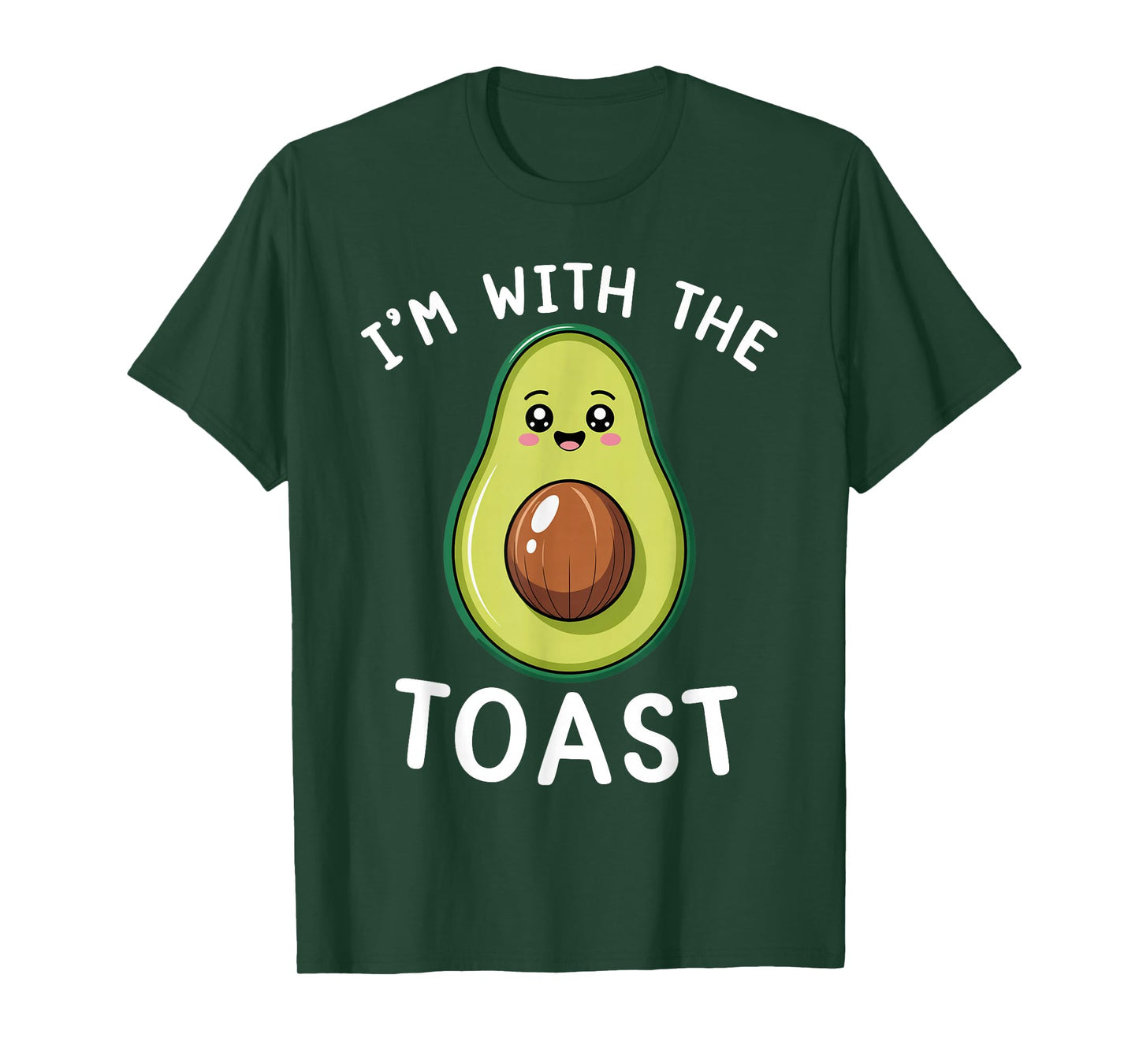 I’m with The Toast Cute Avocado Halloween Costume T-Shirt