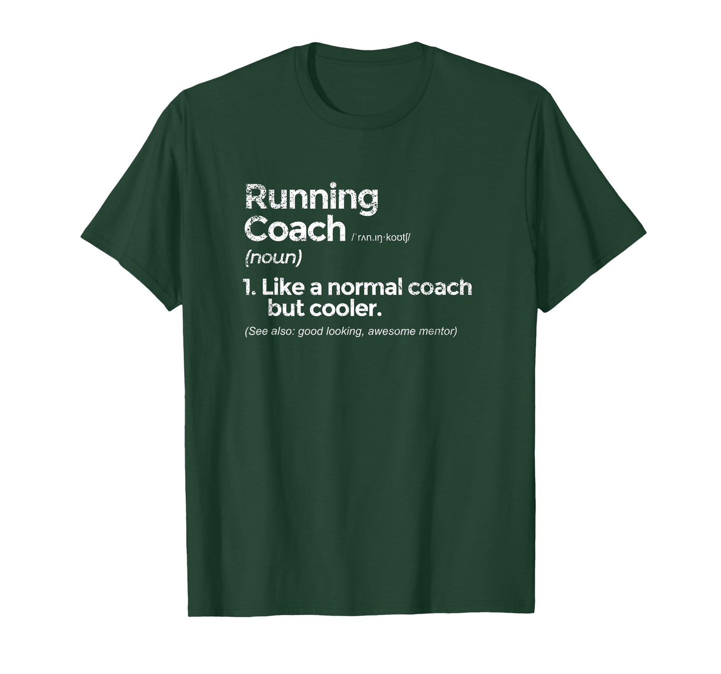 Running Coach Definition Funny Gift T-Shirt