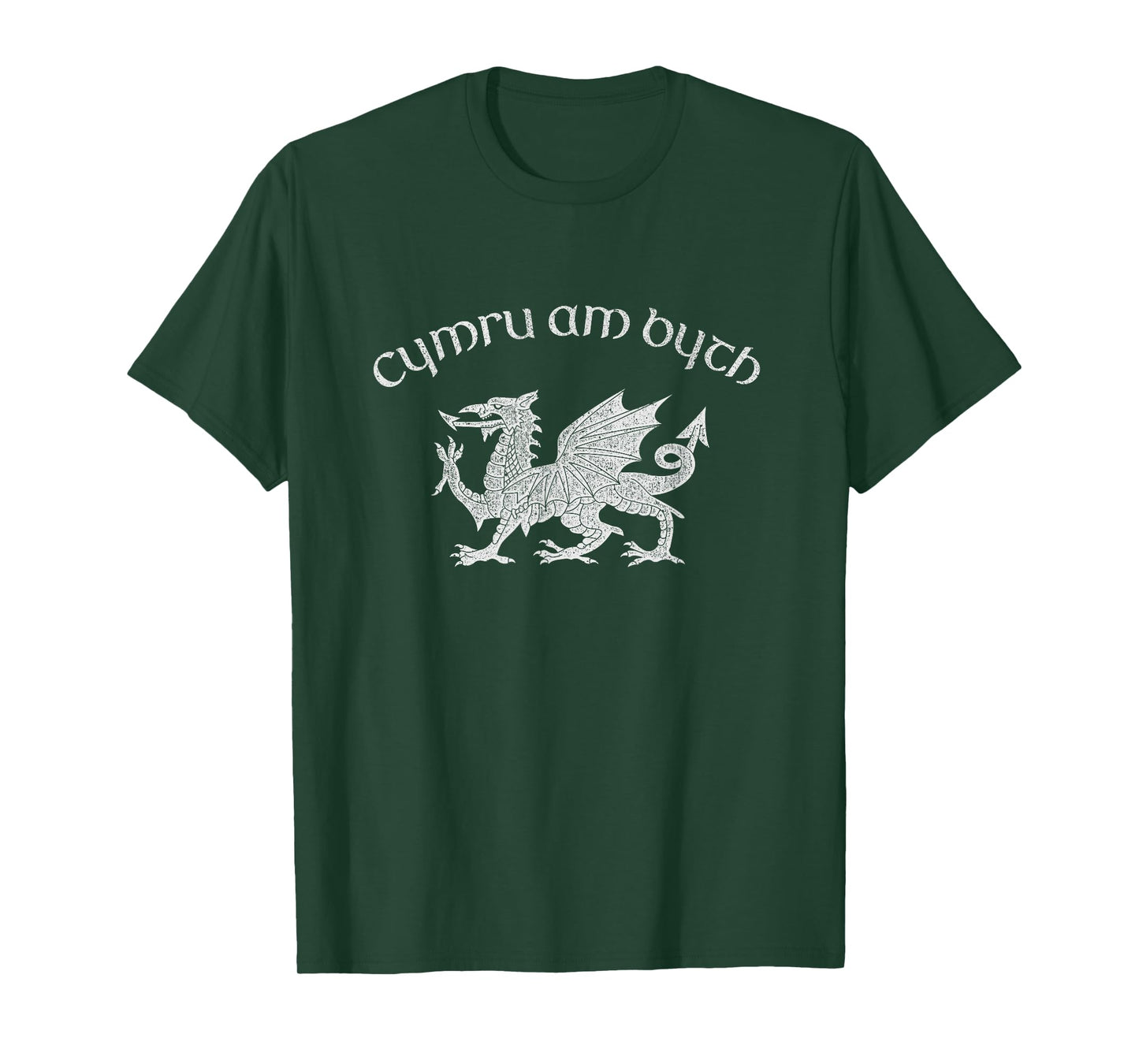 Wales, Red Welsh Dragon, Cymru Am Byth tshirt - Welsh Pride T-Shirt