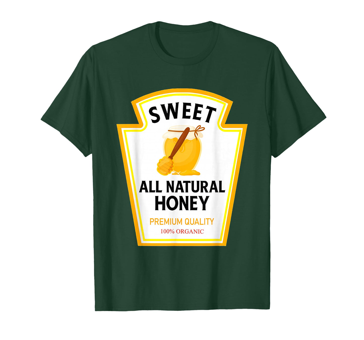 Sweet Natural Honey Funny Condiment Costume Party Matching T-Shirt