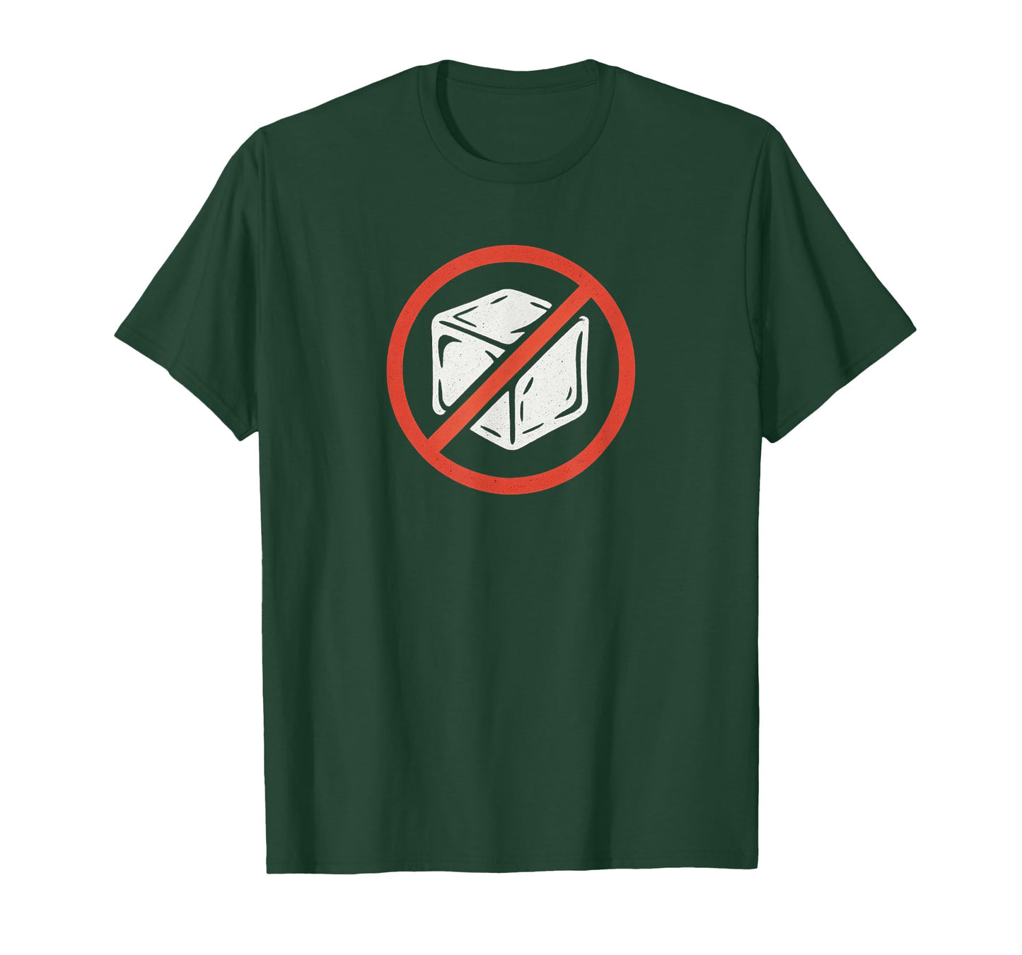 No ICE Protest Symbol Anti Immigration Enforcement, Red T-Shirt