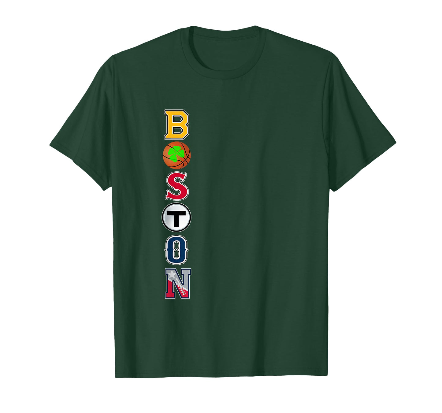 Bawston Townie Sports Team Fan Boston Mass New England Pride T-Shirt