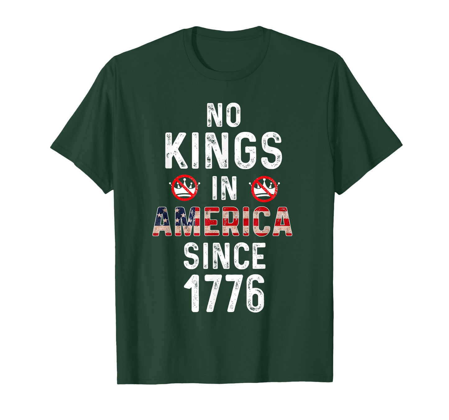 Patriotic Pro-Democracy Protest June 14 No Kings In America T-Shirt