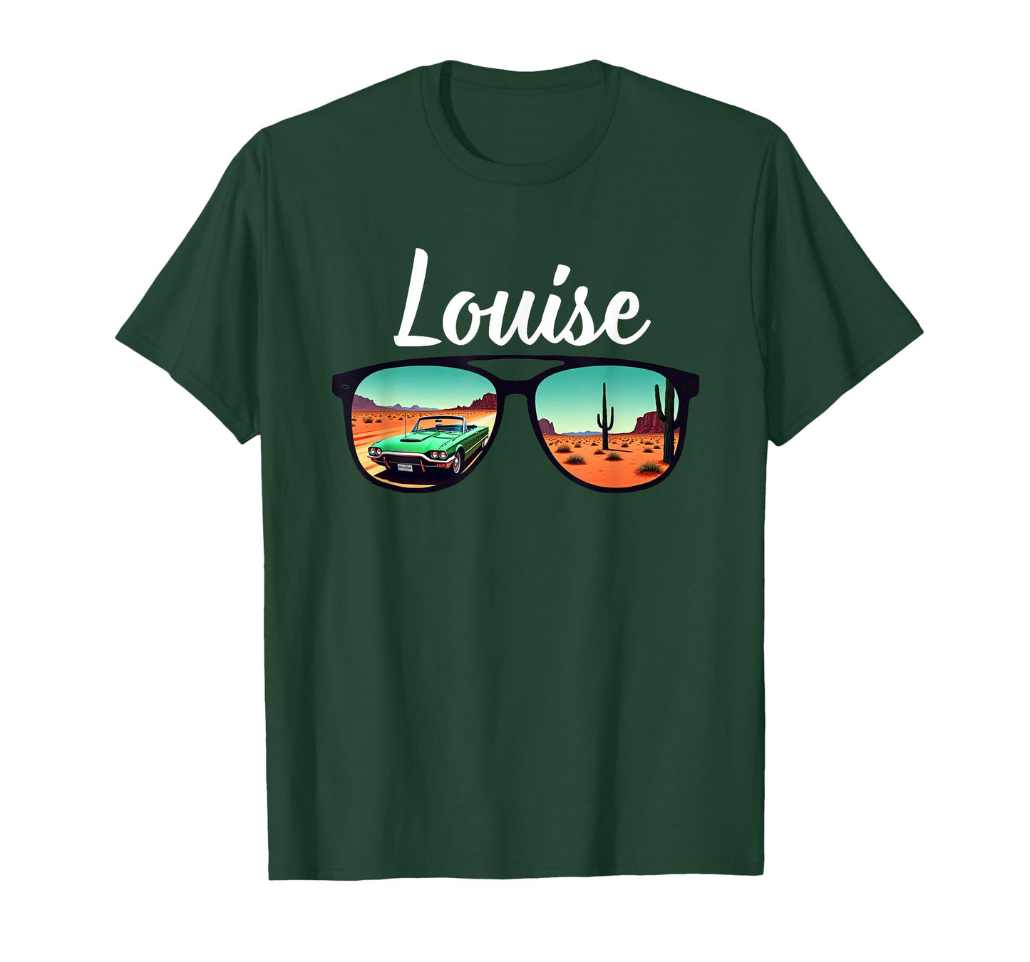 Louise Desert Sunglasses Cute Matching Best Friends T-Shirt
