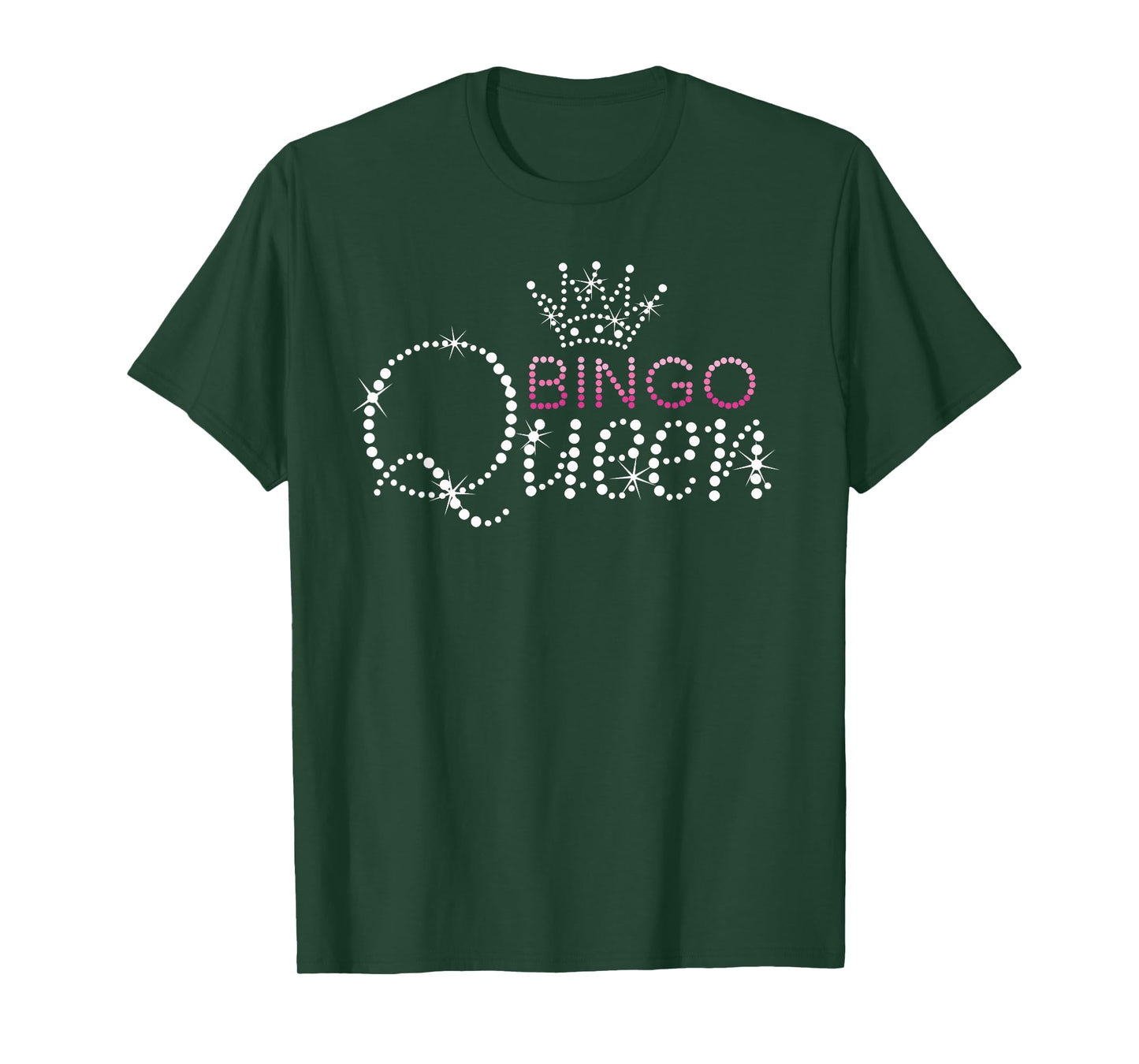 Cute Bingo Kiss Clubz Bingo Queen Bingo Player Funny Women's T-Shirt, Black, Small, Short Sleeve, Classic Fit