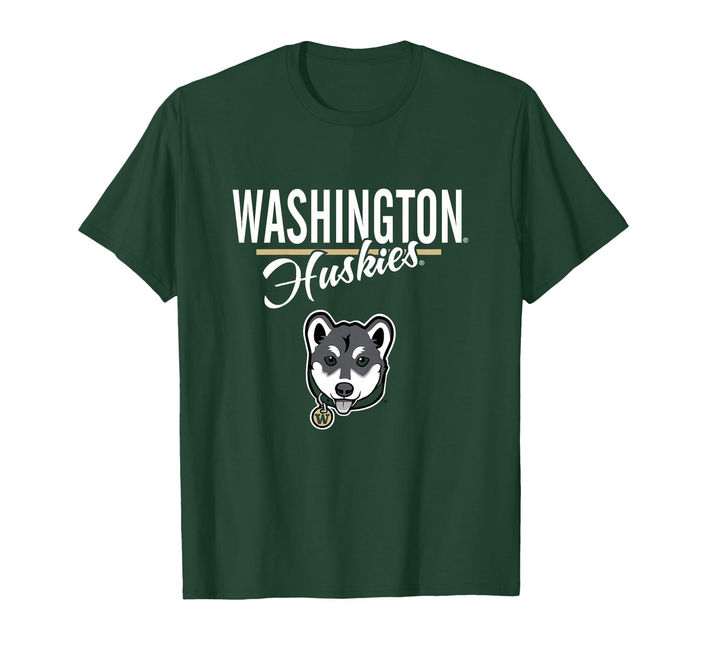 Kids Washington Huskies Kid's Dubs Purple Officially Licensed T-Shirt