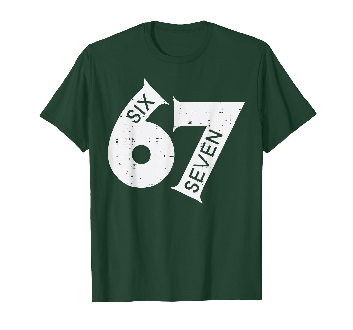 67 Meme Six Seven Number 6 7 On It Costume Boys Youth Kids T-Shirt