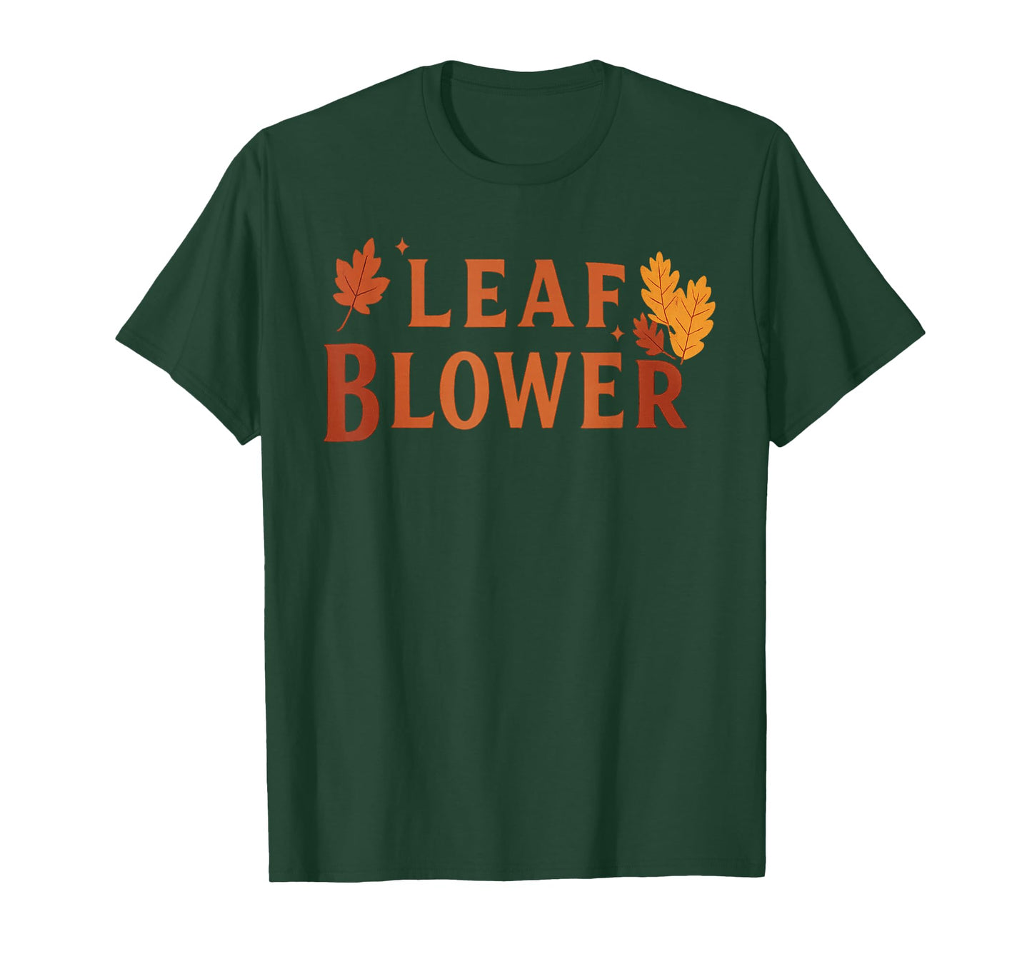 Funny Leaf Blower Fall Costume Couple Halloween Matching T-Shirt