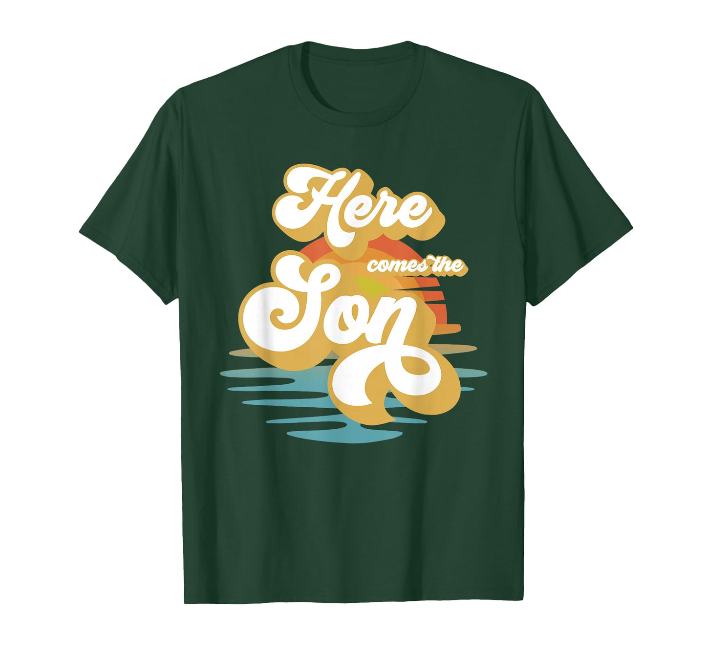 Here Comes The Son Baby Shower Family Matching T-Shirt