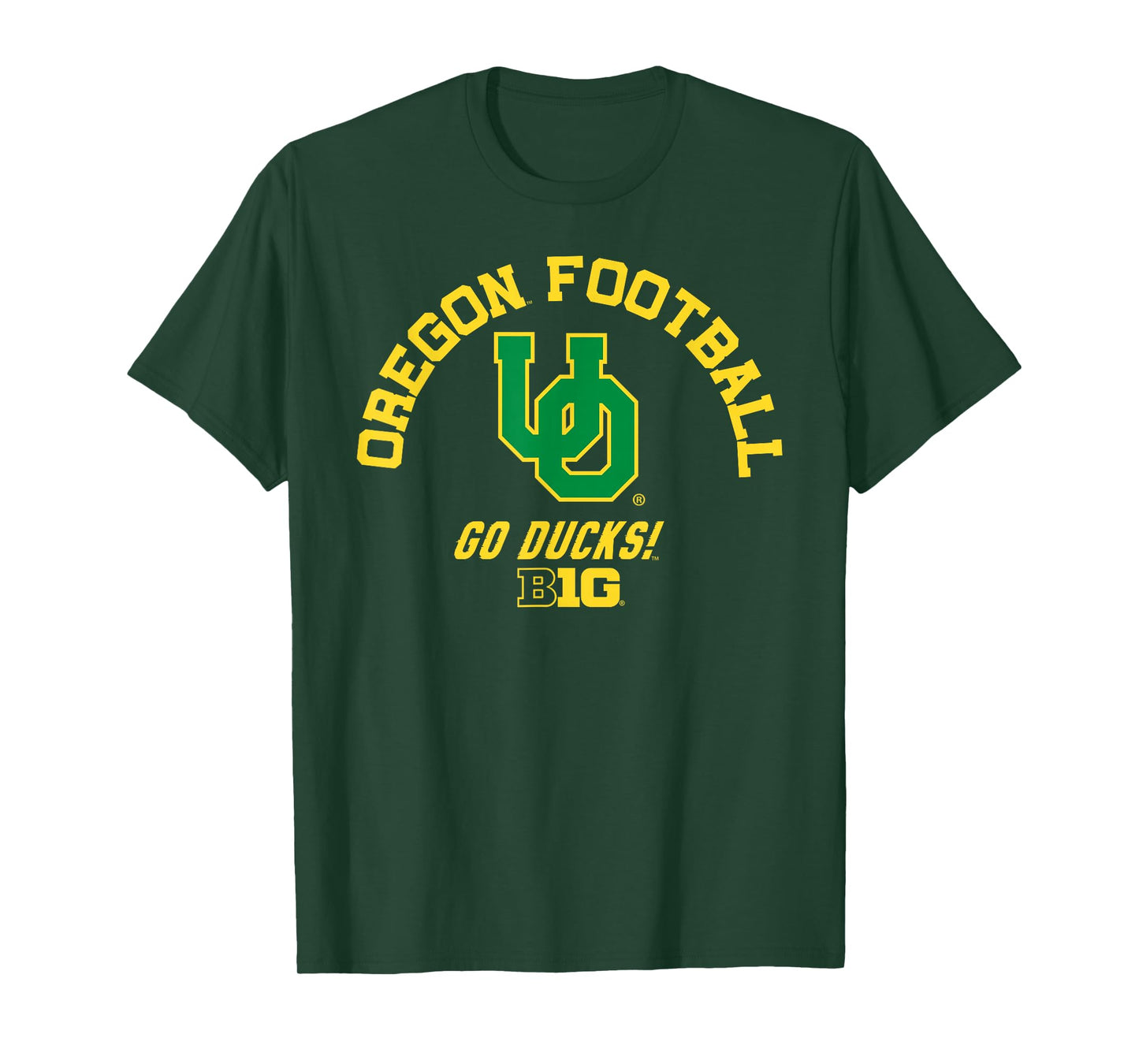Oregon Ducks Big 10 Football Officially Licensed T-Shirt