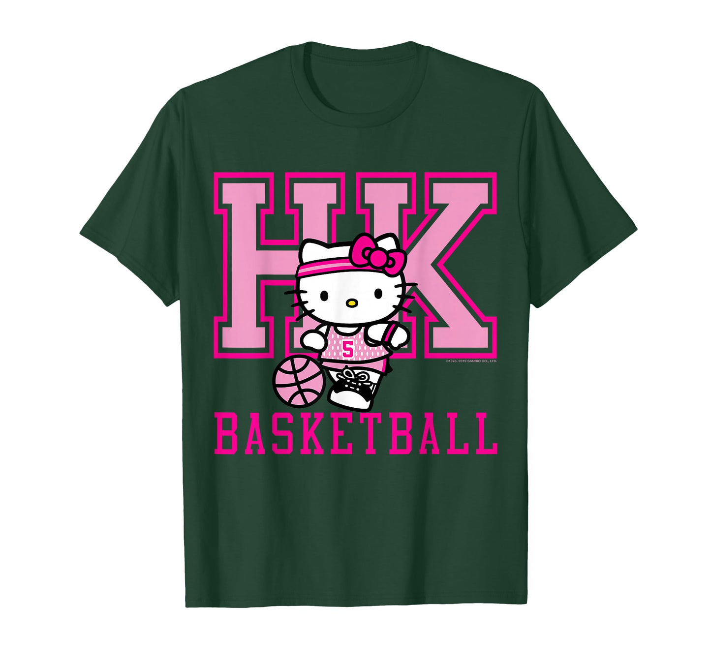 Hello Kitty Basketball Sports Athlete Tee Shirt T-Shirt