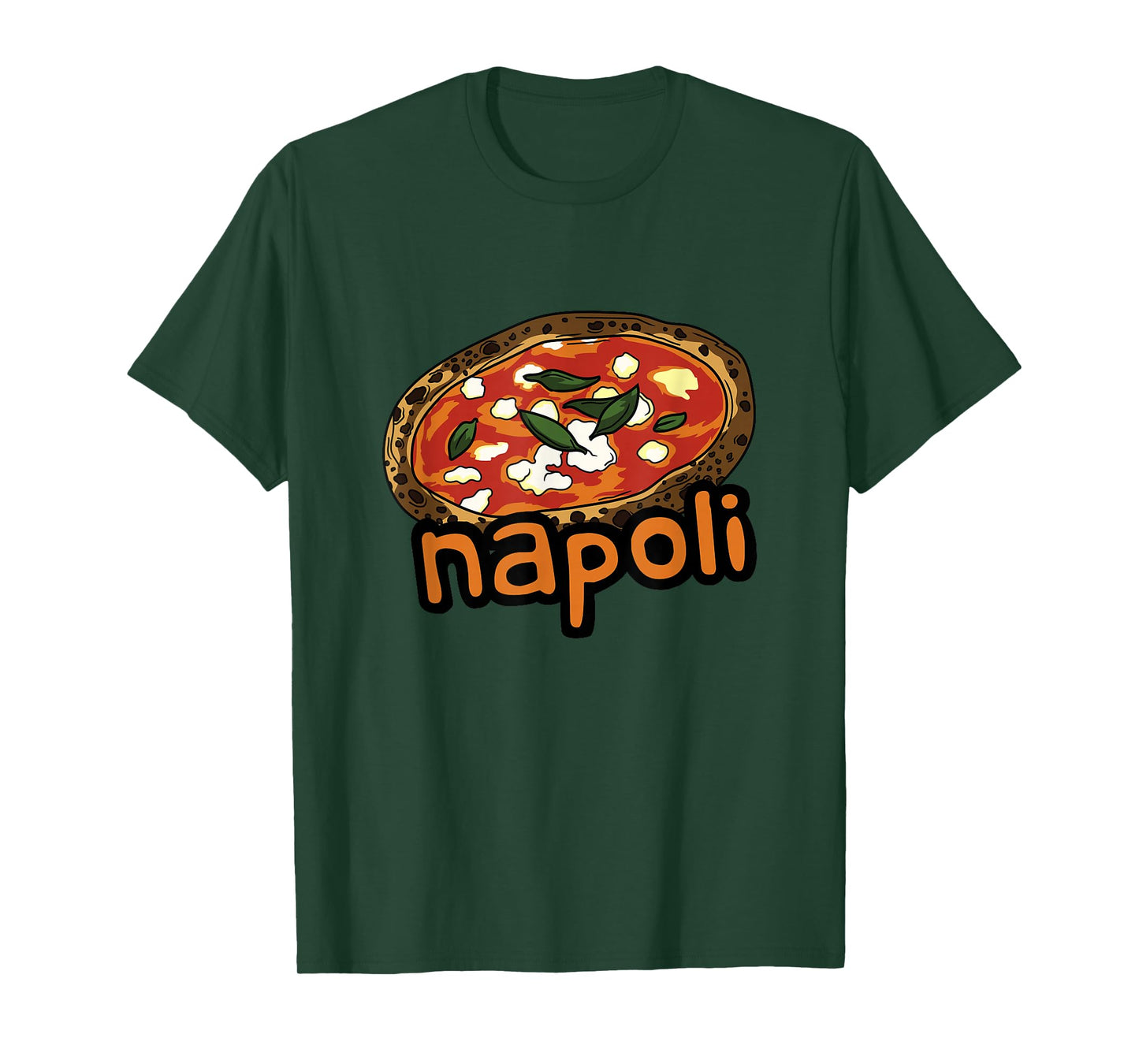 Napoli Pizza T Shirt Naples Italy Pizza Maker Jersey T-Shirt