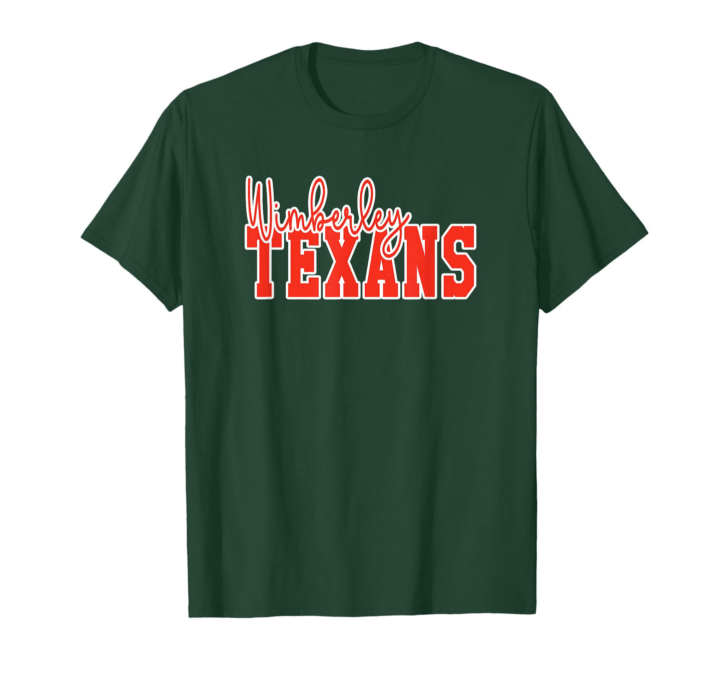 Wimberley High School Texans T-Shirt