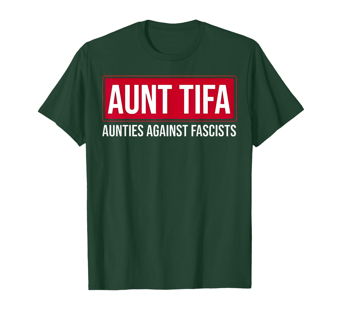 Aunt Tifa Funny Aunt Tifa Aunties Against Fascists T-Shirt