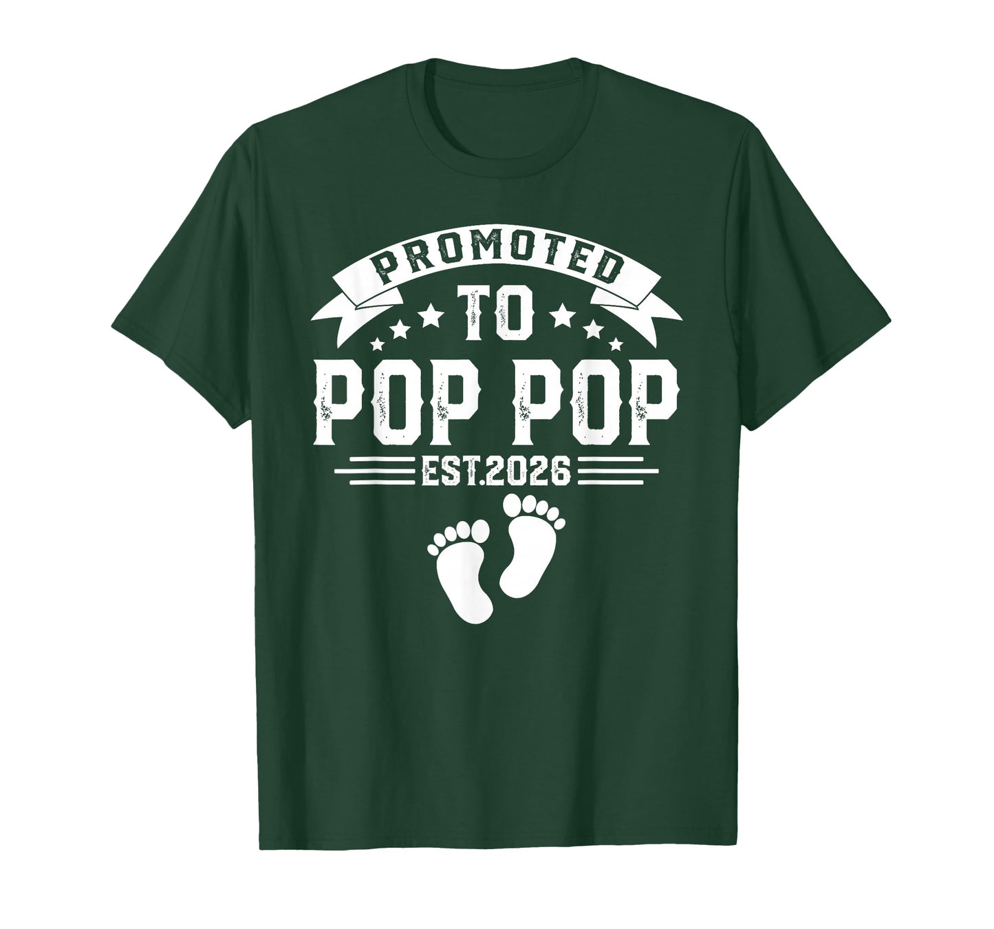 Promoted To Pop pop est. 2026 Soon To Be Pop pop 2026 T-Shirt