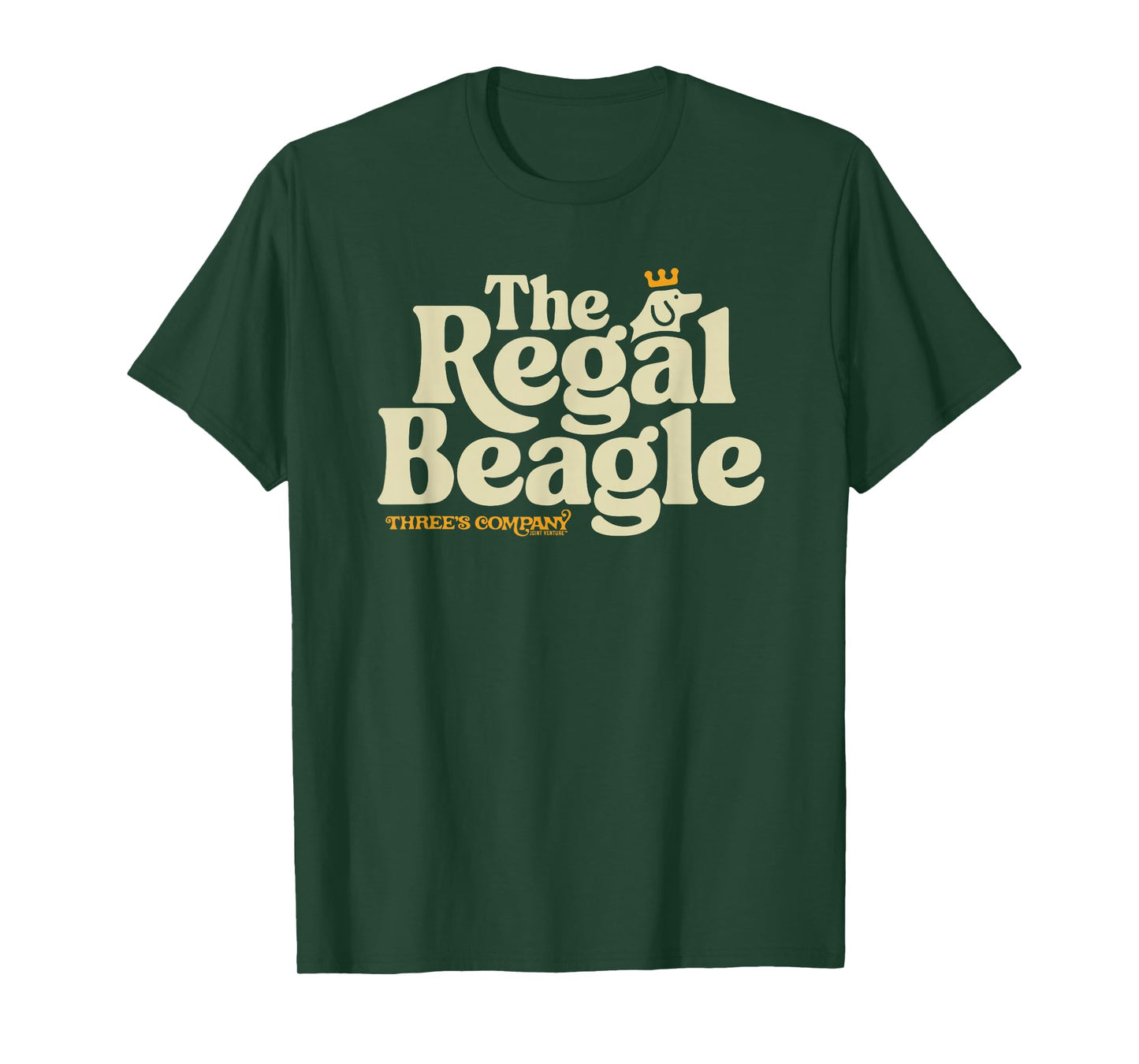 The Regal Beagle Vintage Three's Company 1980's Logo T-Shirt