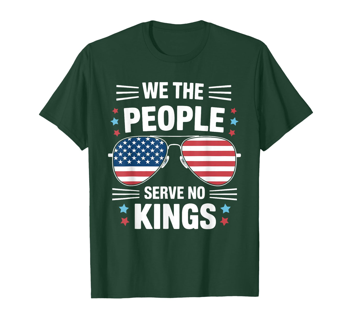 No King in America Quote We The People T-Shirt