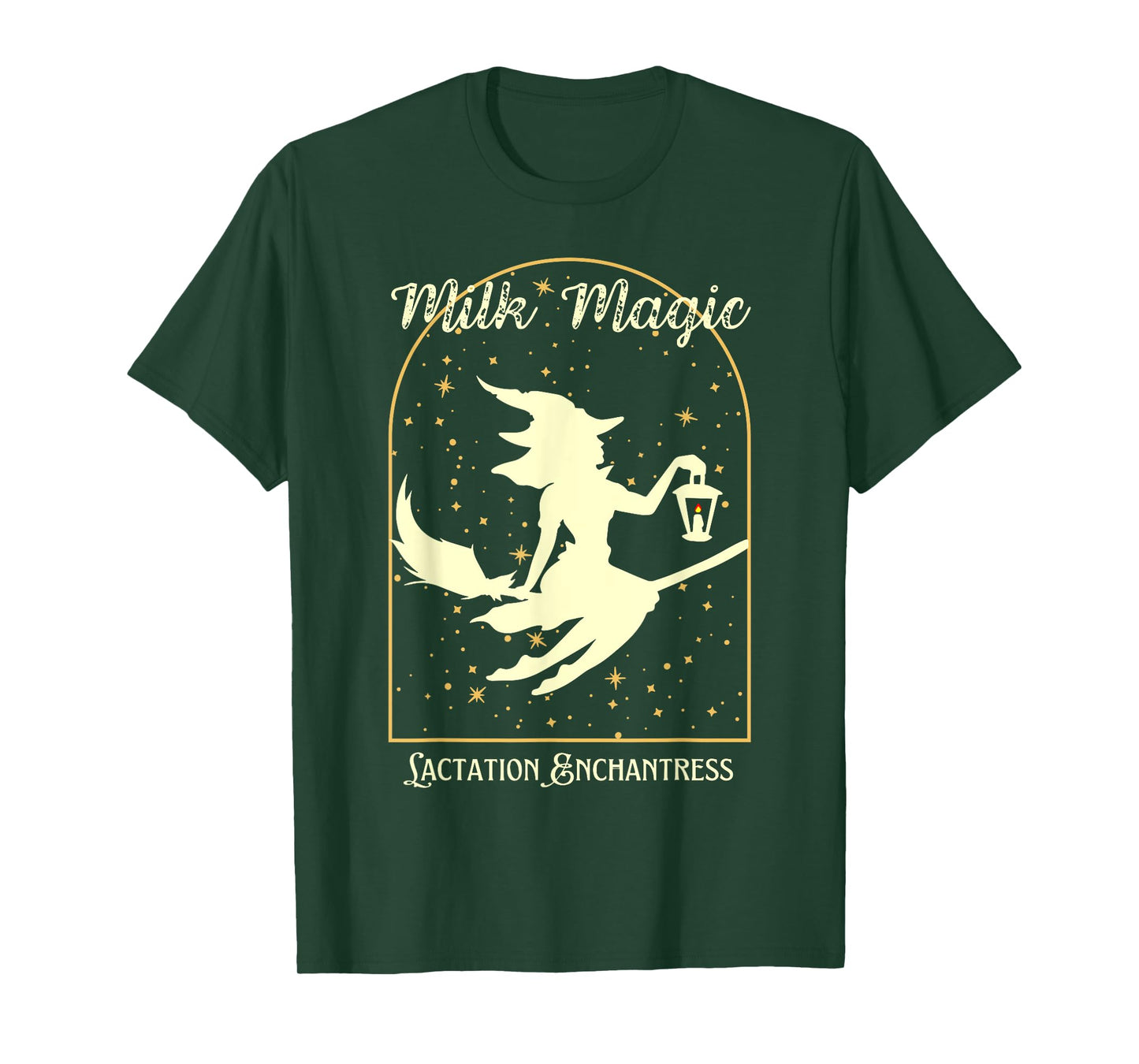 Witch Lactation Consultant Breastfeeding IBCLC Halloween T-Shirt