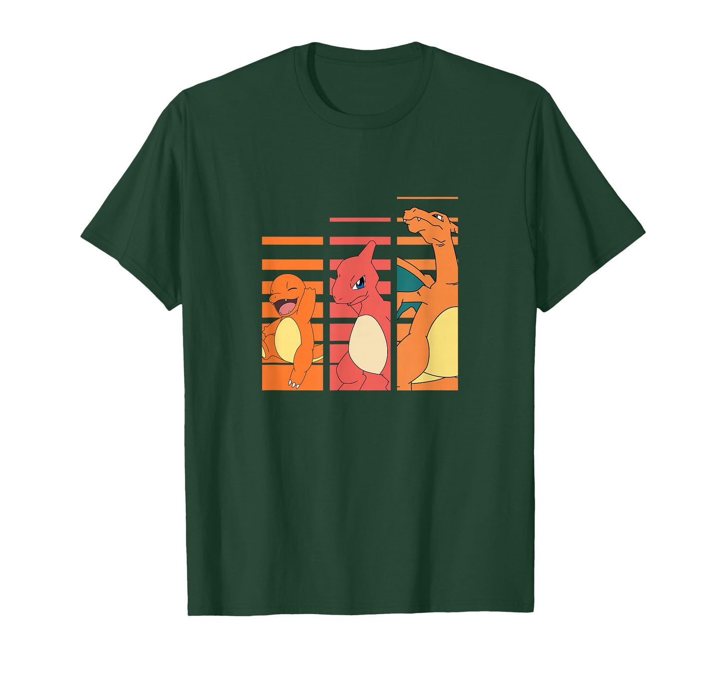 Pokémon - Charmander Evolutions T-Shirt