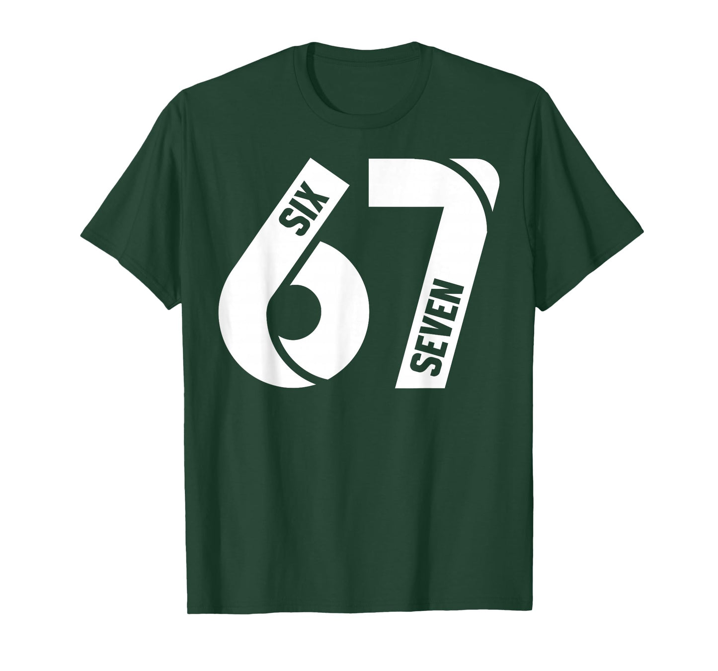 Six Seven 6 7 Meme Funny Number 67 Let's Get Sendy Costume T-Shirt