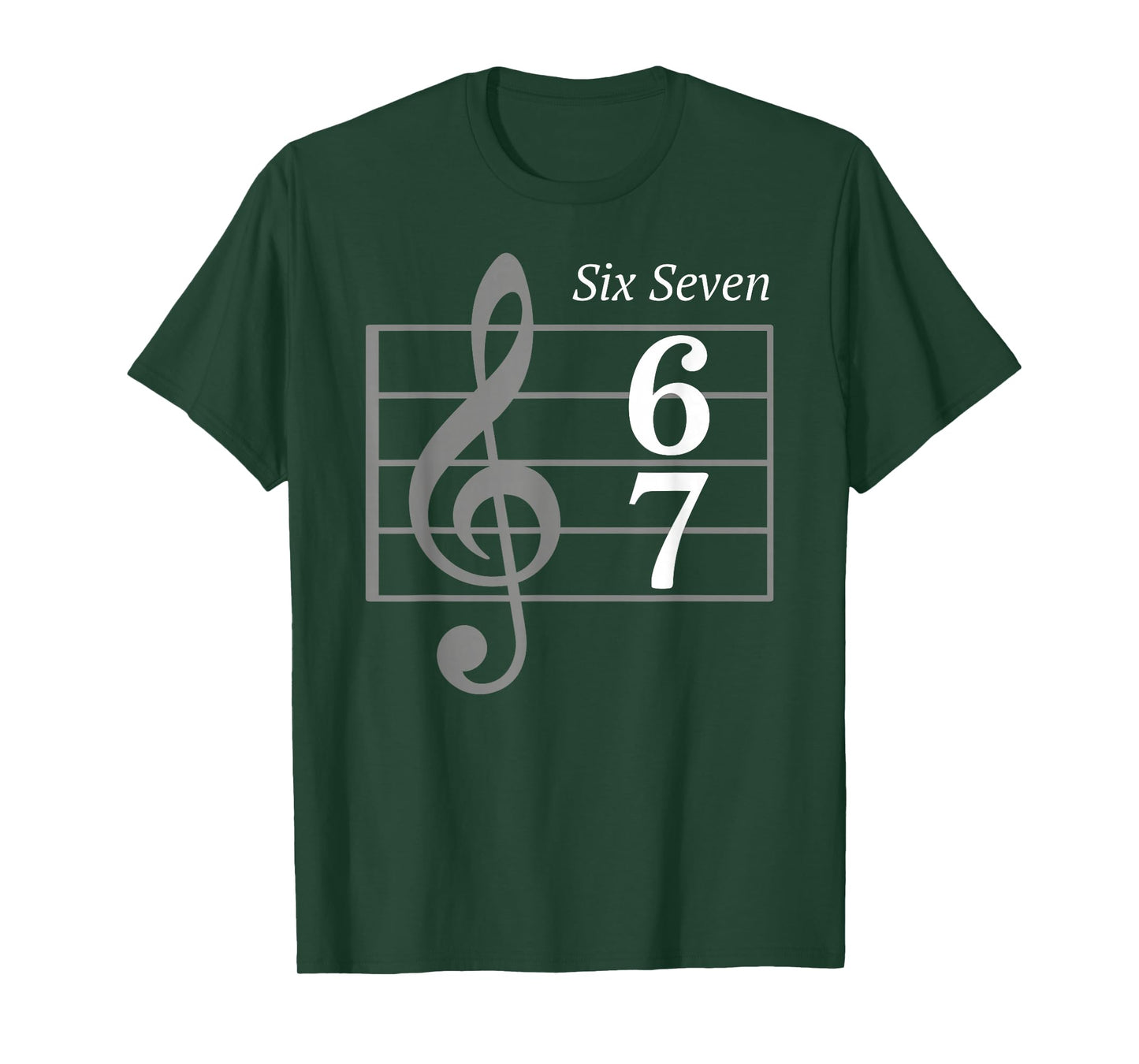 67 Meme Music Slang Musician Six Seven Funny Music Teacher T-Shirt