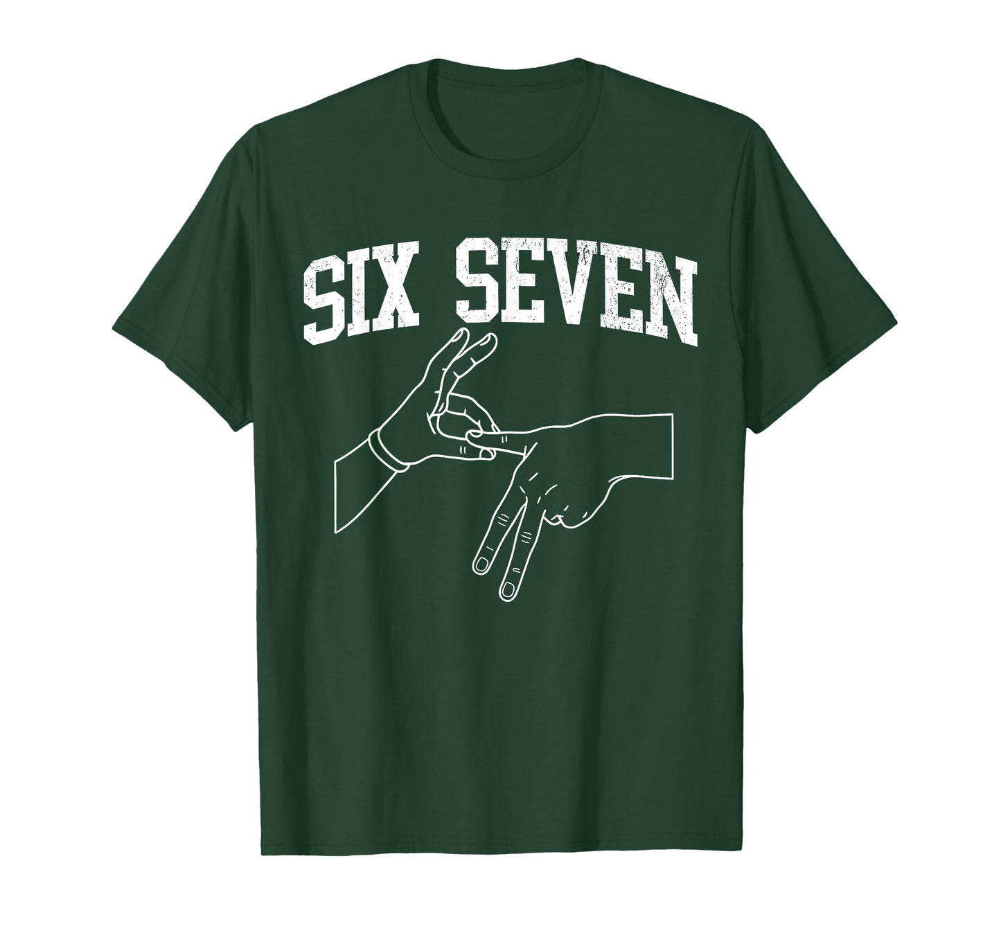 Six Seven 6 7 Meme Gen Alpha Gen Z Humor Funny T-Shirt