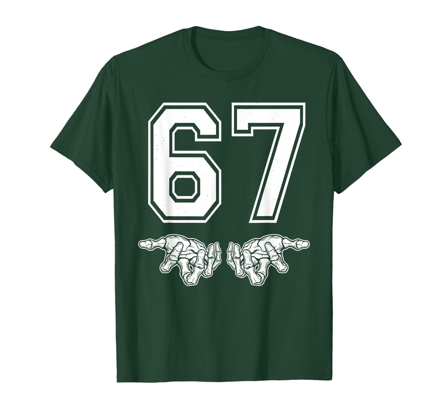 Funny Six Seven 6 7 Meme Gen Alpha Slang T-Shirt