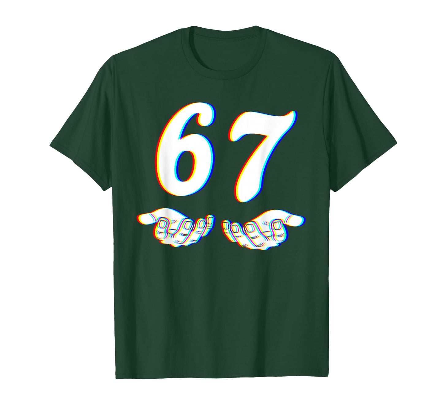 Funny 67 Six Seven Meme Couple Matching Halloween Costume T-Shirt