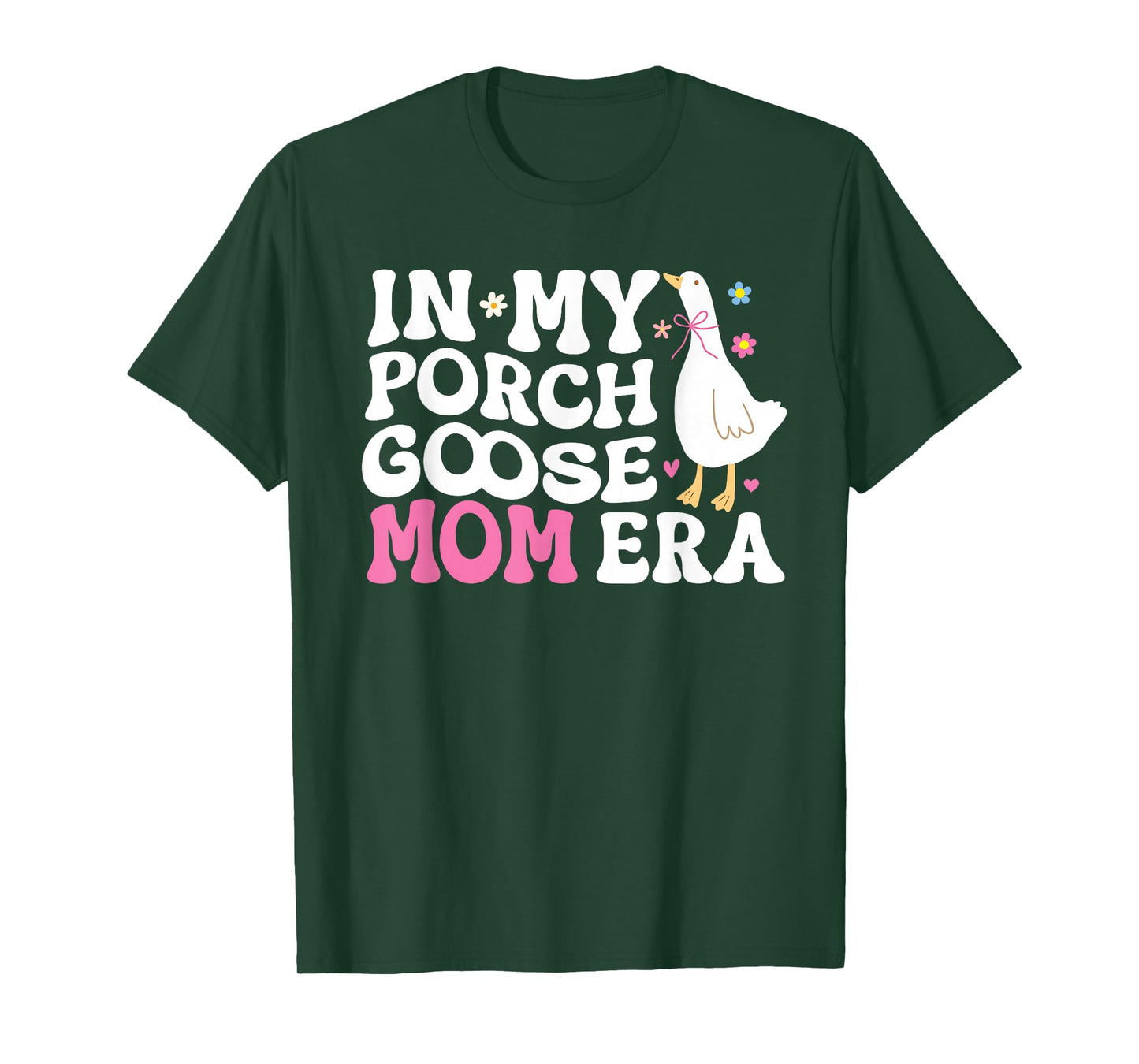 cool In My Porch Goose Mom Era T-Shirt
