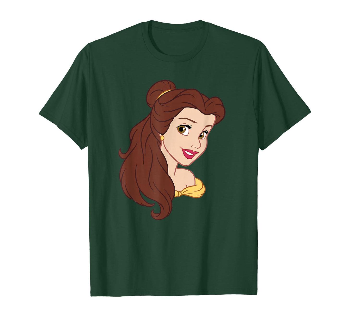 Disney Beauty and the Beast Princess Belle Big Face Costume T-Shirt
