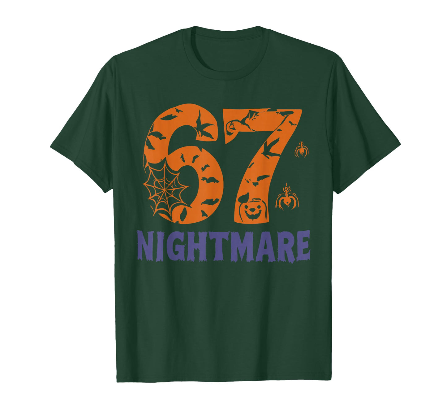 Funny Six Seven 67 Meme Couple Matching Halloween Costume T-Shirt