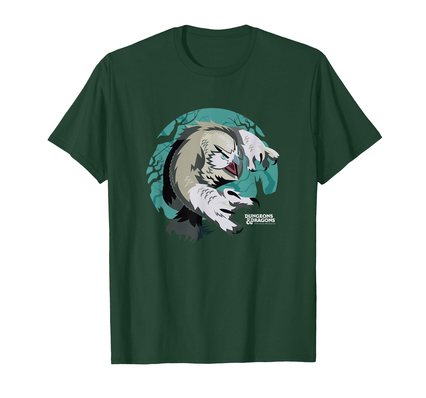 Dungeons & Dragons Owlbear Monster Woods Logo T-Shirt