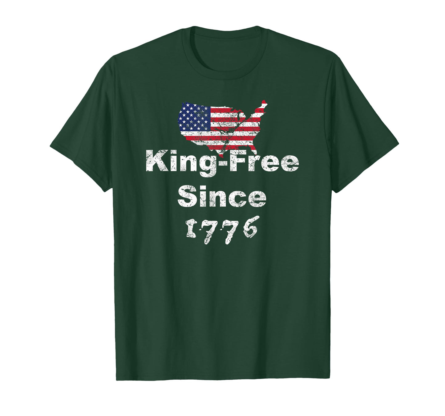 King-Free Since 1776 In The United States T-Shirt