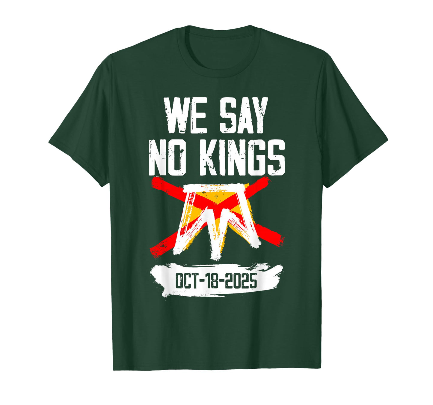 No Kings October 18 No Kings Day T-Shirt