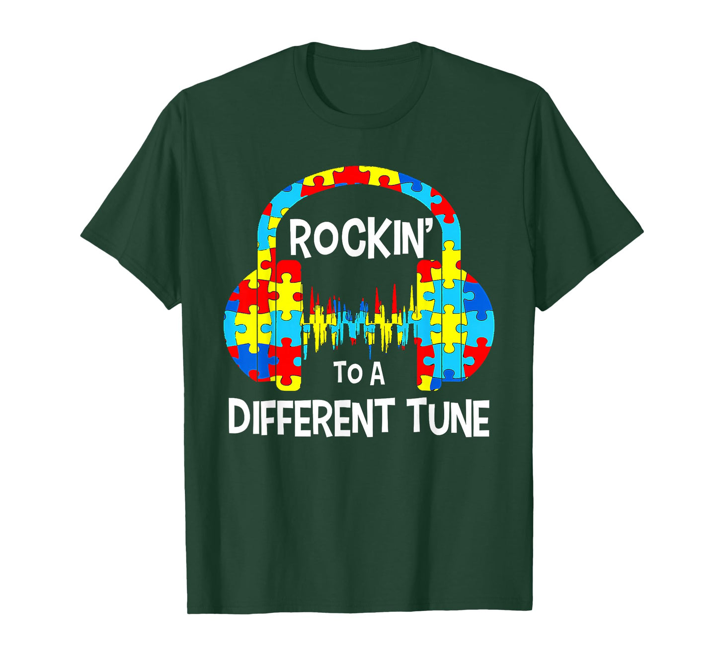 Autism Game - Rocking To A Different Tune For Gamer Boys T-Shirt