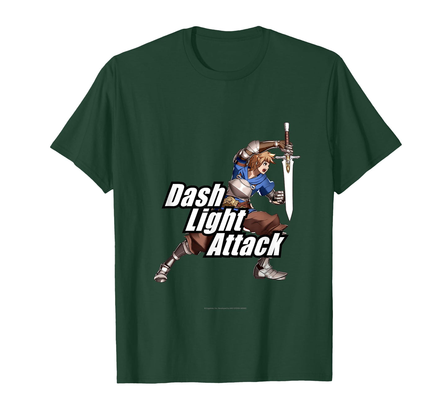Granblue Fantasy Versus: Rising Dash Light Attack Gran T-Shirt