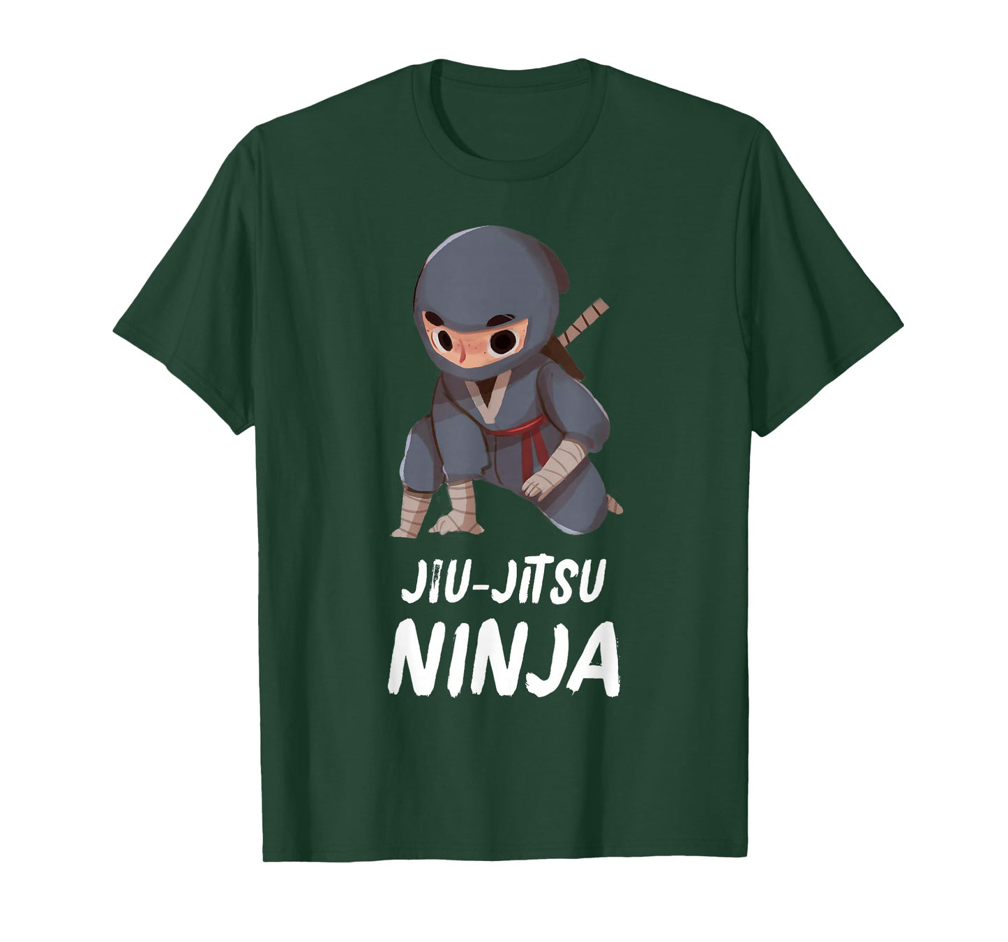 Jiu-Jitsu Ninja Boy Funny Martial Arts Sports T-Shirt